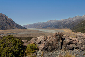 Tasman river late summer