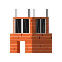 brick wall and window