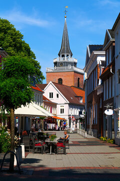 Aurich, Fussg&auml;ngerzone Innenstadt