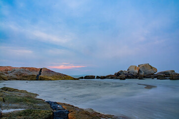 sunrise over the sea