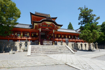 石清水八幡宮　楼門と回廊　京都府八幡市