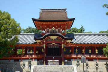 石清水八幡宮　楼門　京都府八幡市