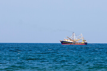 boat in the sea