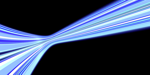 laser light movement straight line emitting 3d rendering