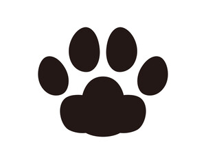 動物の足跡　猫のあしあと　猫の肉球