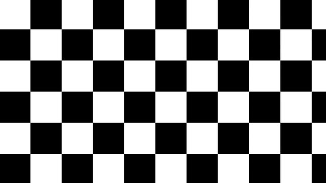 Limitless checkered chessboard tiles animation motion