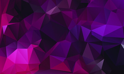 Abstract Color Polygon Background Design, Abstract Geometric Origami Style With Gradient