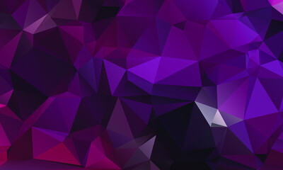 Abstract Color Polygon Background Design, Abstract Geometric Origami Style With Gradient