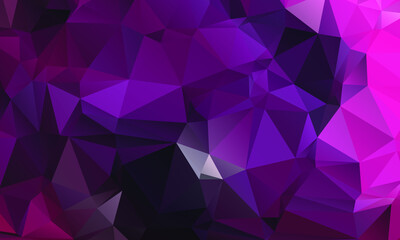Abstract Color Polygon Background Design, Abstract Geometric Origami Style With Gradient