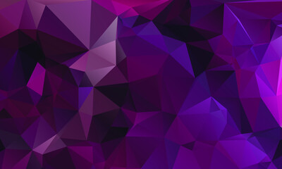 Abstract Color Polygon Background Design, Abstract Geometric Origami Style With Gradient