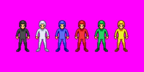 全身タイツ男性セット