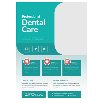 Professional Dental Care Flyer