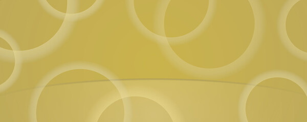 Abstract blurred gold background with circle and light, gold wall, Space for the text, Graphic Design, computer generated images.