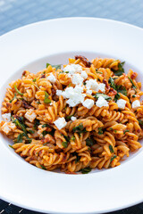 Mediterranter Nudelsalat