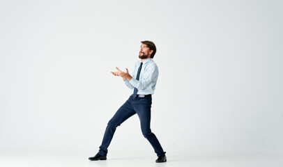 business man office manager finance emotions