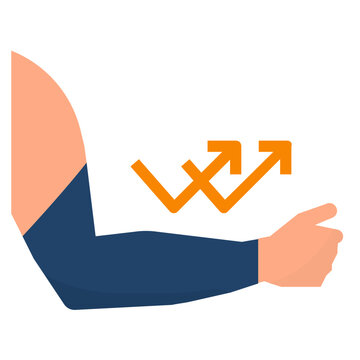 arm flat icon