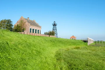 Foto auf Leinwand World Heritage, Former Island Schokland, Noordoostpolder, Flevoland Province, The Netherlands © Holland-PhotostockNL