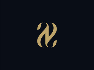 Letter AE luxury logo design element