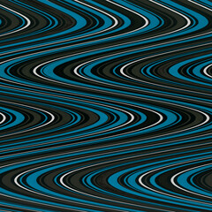 Fototapeta na wymiar fashion background, pattern, texture, vertical stripes, waves, multi-colored lines, marker, pencil, paint, texture, blue, black, white, abstraction, summer, winter, cold, modern, comic book background