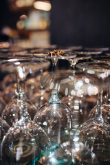 wedding rings are in a beautiful composition