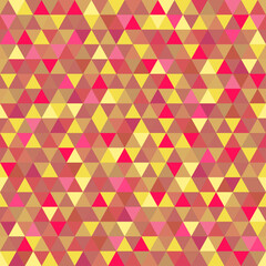 Seamless triangle pattern. Colorful wallpaper of the surface. Bright tile background. Print for polygraphy, posters, t-shirts and textiles. Unique texture. Doodle for design