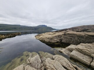 lake in the mountains