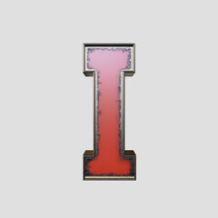 Vintage Marquee Worn Letter