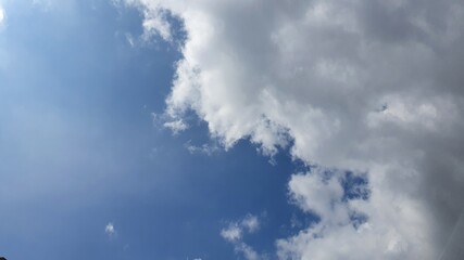 clouds in the sky