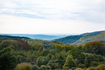 Fototapeta na wymiar Panorama de la Nièvre