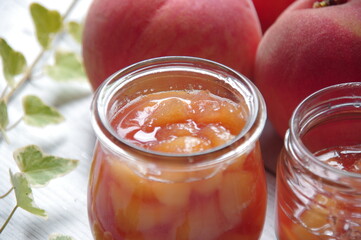 桃ジャム　桃のジャム　手作りジャム