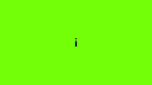 Work tie icon animation