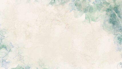Obraz premium 水彩アルコールインクの大理石風背景素材 緑