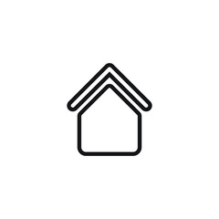Icon vector graphic of home 