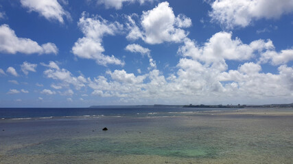 view of the sea and clouds