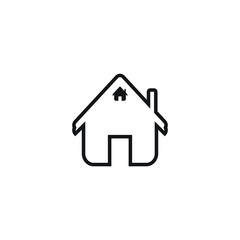 Icon vector graphic of home 