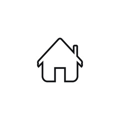 Icon vector graphic of home 