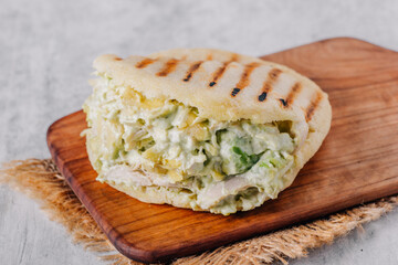  Reina pepeada, the most famous arepa in Venezuela