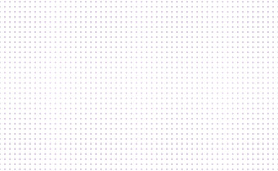 Grid paper. Dotted grid on white background. Abstract dotted transparent illustration with dots. White geometric pattern for school, copybooks, notebooks, diary, notes, banners, print, books