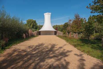 The Crematorion at Zorgvlied cemetery in Amsterdam, Noord-Holland province, The Netherlands