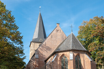 Fototapeta premium Oude kerk (1006) Ermelo, Gelderland Province, The Netherlands