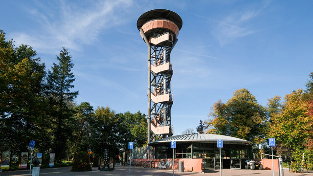 De uitkijktoren van Nunspeet