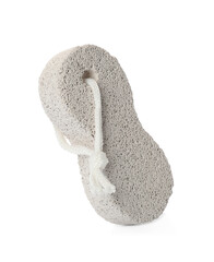 Pumice stone isolated on white. Pedicure tool