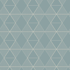 Modern vector seamless illustration. Geometric pattern on a gray background. Ornamental pattern for flyers, typography, wallpapers, backgrounds
