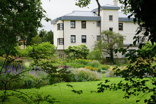 Cambridge Botanical gardens in summer, photographed in June 2021