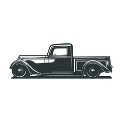 pickup truck logo © selamet