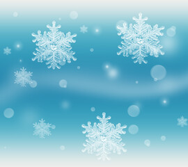 Abstract winter background.