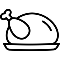 turkey outline icon