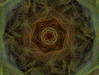 Imaginatory fractal background generated Image