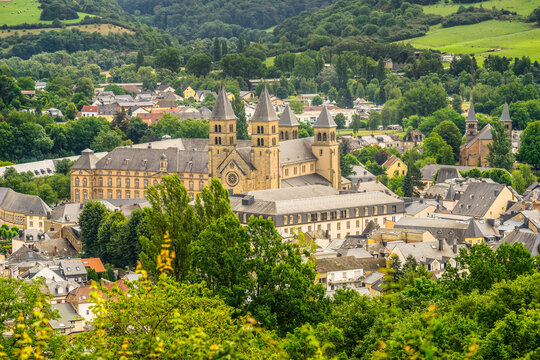 The city of Echternach in Luxembourg Europe