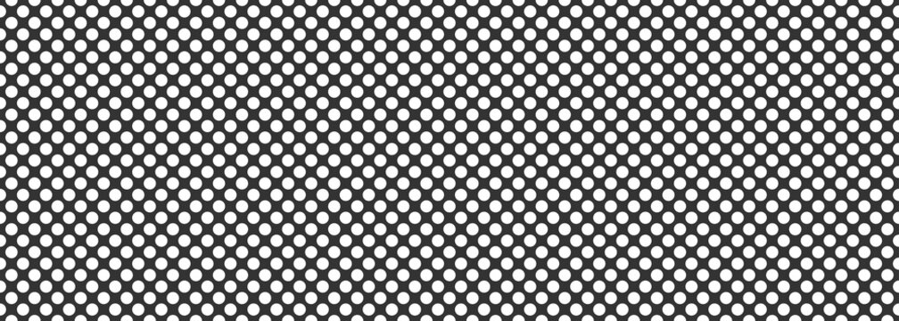 Сircle black mesh. Pattern seamless background. Vector texture
